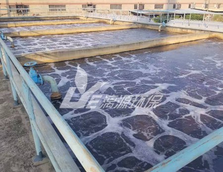 污水处理中的曝气池